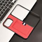 For Google Pixel 9 Pro Fold Litchi Texture Card Slots Back Cover Phone Case(Red) - 2