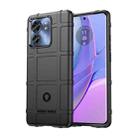 For Motorola Egde 40 Full Coverage Shockproof TPU Phone Case(Black) - 1