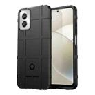 For Motorola Moto G Power 2024 Full Coverage Shockproof TPU Phone Case(Black) - 1