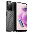 For Xiaomi Redmi Note 12S Thunderbolt Shockproof TPU Protective Soft Phone Case(Black) - 1