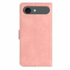 For iPhone 17 Air Seven Butterflies Embossed Leather Phone Case(Pink) - 3