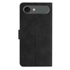 For iPhone 17 Air Seven Butterflies Embossed Leather Phone Case(Black) - 3