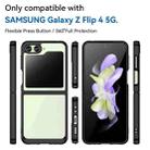 For Samsung Galaxy Z Flip5 Colorful Series Acrylic + TPU Phone Case(Black) - 2