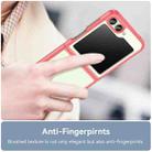 For Samsung Galaxy Z Flip5 Colorful Series Acrylic + TPU Phone Case(Red) - 5