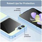 For Samsung Galaxy Z Flip5 Colorful Series Acrylic + TPU Phone Case(Blue) - 6
