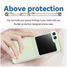 For Samsung Galaxy Z Flip5 Colorful Series Acrylic + TPU Phone Case(Transparent) - 4
