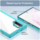 For Samsung Galaxy Note10+ 5G Colorful Series Acrylic + TPU Phone Case(Transparent Blue) - 6