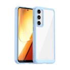 For Samsung Galaxy S23 FE Colorful Series Acrylic + TPU Phone Case(Blue) - 1