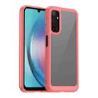 For Samsung Galaxy A25 5G Colorful Series Acrylic + TPU Phone Case(Red) - 1