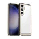 For Samsung Galaxy S24 5G Colorful Series Acrylic + TPU Phone Case(Transparent Grey) - 1