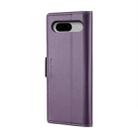 For Google Pixel 8 CaseMe 023 Butterfly Buckle Litchi Texture RFID Anti-theft Leather Phone Case(Pearly Purple) - 3