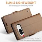 For Google Pixel 8a CaseMe 023 Butterfly Buckle Litchi Texture RFID Anti-theft Leather Phone Case(Brown) - 2
