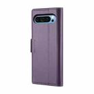 For Google Pixel 9 Pro XL CaseMe 023 Butterfly Buckle Litchi Texture RFID Anti-theft Leather Phone Case(Pearly Purple) - 3