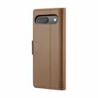 For Google Pixel 9 / 9 Pro CaseMe 023 Butterfly Buckle Litchi Texture RFID Anti-theft Leather Phone Case(Brown) - 3