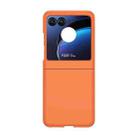 For Motorola Razr 40 Ultra / Razr 2023 Skin Feel PC Phone Case(Orange) - 1