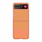 For Motorola Razr 40 Skin Feel PC Phone Case(Orange) - 1