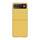 For Motorola Razr 40 Skin Feel PC Phone Case(Lemon Yellow) - 1