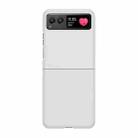 For Motorola Razr 40 Skin Feel PC Phone Case(White) - 1