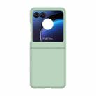 For Motorola Razr 50 Skin Feel PC Phone Case(Mint Green) - 1