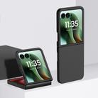 For Motorola Razr 60 Ultra Skin Feel PC Phone Case(Black) - 1
