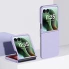 For Motorola Razr 60 Ultra Skin Feel PC Phone Case(Sakura Purple) - 1
