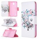 For Nokia 1.3 Colored Drawing Pattern Horizontal Flip Leather Case with Holder & Card Slots & Wallet(Little Tree) - 1