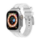 AP Silicone Watch Band For Apple Watch 6 44mm(Silver White) - 1