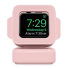 For Apple Watch 44/42/40/38mm Retro Watch Stand Holder(Pink) - 1