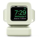 For Apple Watch 44/42/40/38mm Retro Watch Stand Holder(Creamy White) - 1