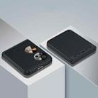 For Huawei P50 Pocket Litchi Texture Fold Hinge Phone Case(Black) - 1