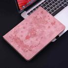 For Lenovo Legion Y700 2025 Butterfly Rose Embossed Leather Tablet Case(Pink) - 2