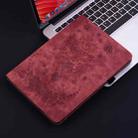 For Lenovo Legion Y700 2025 Butterfly Rose Embossed Leather Tablet Case(Red) - 2