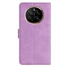 For Honor Magic7 Seven Butterflies Embossed Leather Phone Case(Purple) - 3