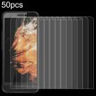 For AGM H3 50pcs 0.26mm 9H 2.5D Tempered Glass Film - 1