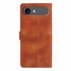 For iPhone 17 Air Flower Butterfly Embossing Pattern Leather Phone Case(Brown) - 3