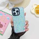 For iPhone 11 Noctilucent Light Drip Glue Shockproof Phone Case(Green) - 1