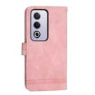 For OPPO A3 Pro 5G Dierfeng Dream Line TPU + PU Leather Phone Case(Pink) - 3