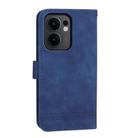 For OPPO Reno13 F 4G / 5G Dierfeng Dream Line TPU Hybrid PU Leather Phone Case(Blue) - 3