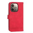 For OPPO A5 PRO 5G Global Dierfeng Dream Line TPU Hybrid PU Leather Phone Case(Red) - 3