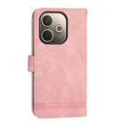 For OPPO A5 PRO 5G Global Dierfeng Dream Line TPU Hybrid PU Leather Phone Case(Pink) - 3