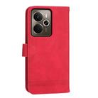 For Realme 14 / Realme P3 5G Dierfeng Dream Line TPU Hybrid PU Leather Phone Case(Red) - 3
