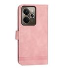 For Realme 14 / Realme P3 5G Dierfeng Dream Line TPU Hybrid PU Leather Phone Case(Pink) - 3
