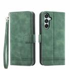 For Samsung Galaxy M15 5G / F15 5G Dierfeng Dream Line TPU + PU Leather Phone Case(Green) - 1