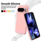 For Google Pixel 10 Pro XL Pure Color Liquid Silicone Shockproof Phone Case(Pink) - 3