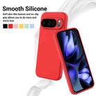 For Google Pixel 10 Pro XL Pure Color Liquid Silicone Shockproof Phone Case(Red) - 3