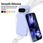 For Google Pixel 10 Pure Color Liquid Silicone Shockproof Phone Case(Purple) - 3