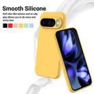 For Google Pixel 10 Pure Color Liquid Silicone Shockproof Phone Case(Yellow) - 3