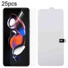 For Xiaomi Redmi Note 12T Pro 25pcs Full Screen Protector Explosion-proof Hydrogel Film - 1