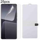 For Xiaomi 13T 25pcs Full Screen Protector Explosion-proof Hydrogel Film - 1