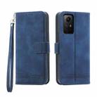 For Xiaomi Redmi Note 12S 4G Global Dierfeng Dream Line TPU + PU Leather Phone Case(Blue) - 1